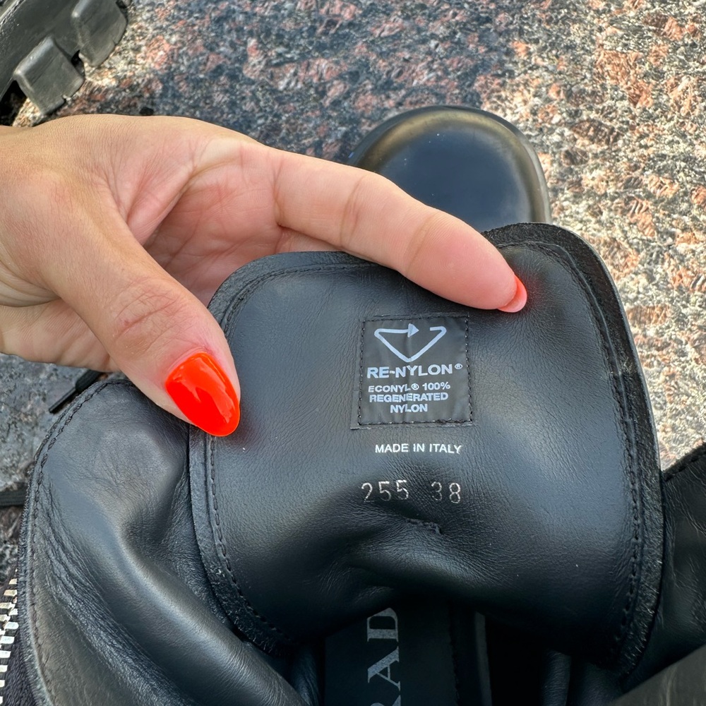 Prada Black Combat Boots - Picture 7 of 13